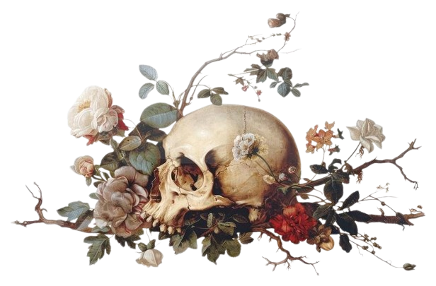 skull flower